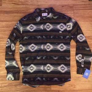 Brand New Native Hurley Button Up Shirt!!